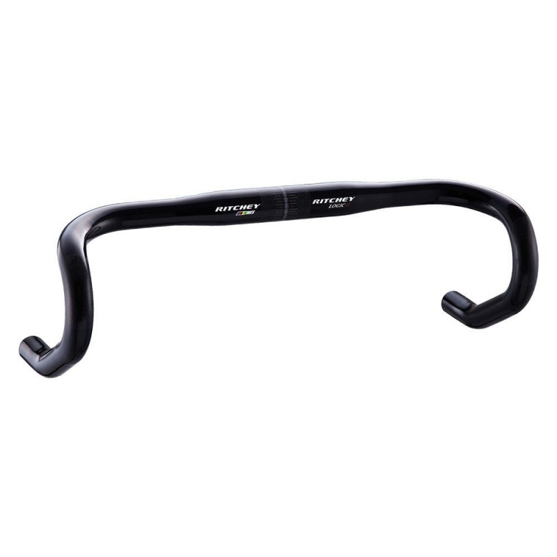 Manubrio bici da corsa Ritchey WCS LOGIC II nero lucido
