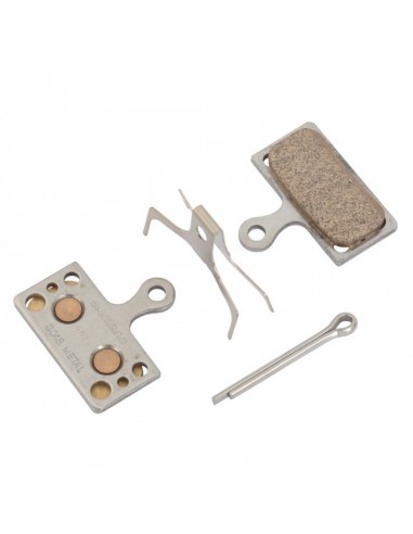 Pastiglie freno Shimano XTR XT SLX G04S metalliche acciaio