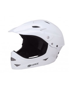 Casco bici MTB DH Force bianco