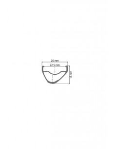 Ruote MTB Dt Swiss XR 1501 Spline One 22,5 mm 29 Boost 2
