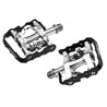 BC8223 - EXUSTAR PEDALI MTB E PM 86 DUO-PEDALE ALLUMINIO Cro-M