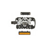 Pedali MTB EXUSTAR E PM 818-03 doppio uso Flat + SPD