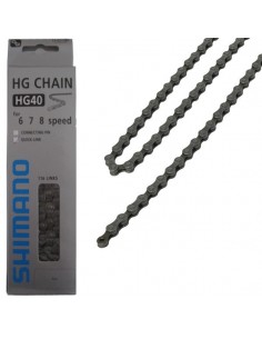 14203 - SHIMANO CATENA ALIVIO CN HG 40 6/7/8 -vel HG CONF. ORIGI