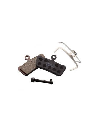 14575 - SRAM COPPIA PASTIGLIE ORGANICHE GUIDE TRAIL X0 X9 ACCIAIO