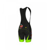 ALE' Pantaloncini ciclismo donna ALE' GRAPHICS PRR FOREVER nero-verde fluo