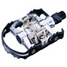 Pedali MTB EXUSTAR E PM 86 doppio uso Flat + SPD