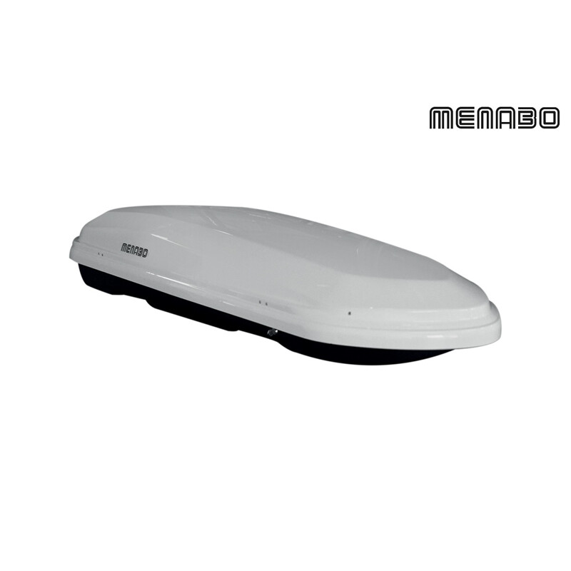 MENABO' Baule da tetto MENABO' Diamond 450 litri bianco