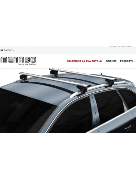 Barra portatutto MENABO' Lince XL silver