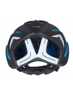 Casco bici da corsa FORCE REX NERO FLUO 2
