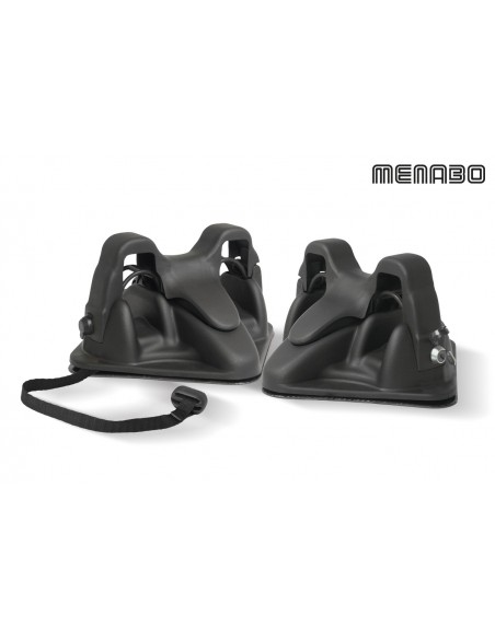 Porta sci magnetico da tetto MENABO' HIMALAYA 2 sci + bastoncini