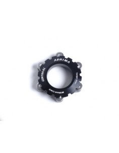 Ashima adattatore da Centerlock a 6 fori rosso AC03 per perno passante  2