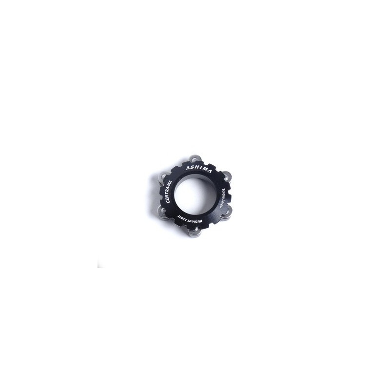  Ashima adattatore da Centerlock a 6 fori rosso AC03 per perno passante 