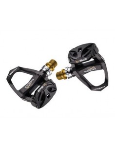 Coppia di pedali EXUSTAR Race E-PR200 CKTi carbonio titanio 176 gr