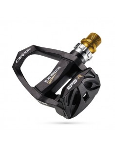 Coppia di pedali EXUSTAR Race E-PR200 CKTi carbonio titanio 176 gr 2