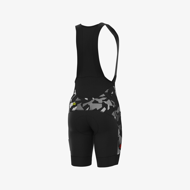 Pantaloncini ciclismo ALE' GRAPHICS PRR GLASS nero grigio 2019