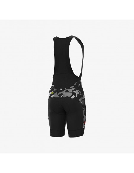 Pantaloncini ciclismo ALE' GRAPHICS PRR GLASS nero grigio 2019