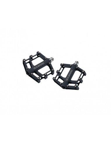 Coppia di pedali Exustar Freeride Enduro flat piatti alluminio