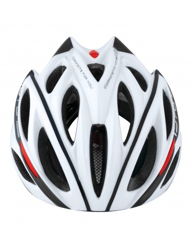 Casco bici MTb e corsa Force Bull bianco opaco