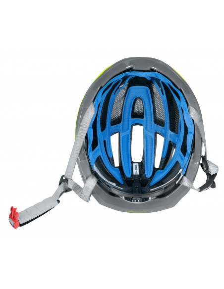Casco bici da strada road Force lynx giallo fluo