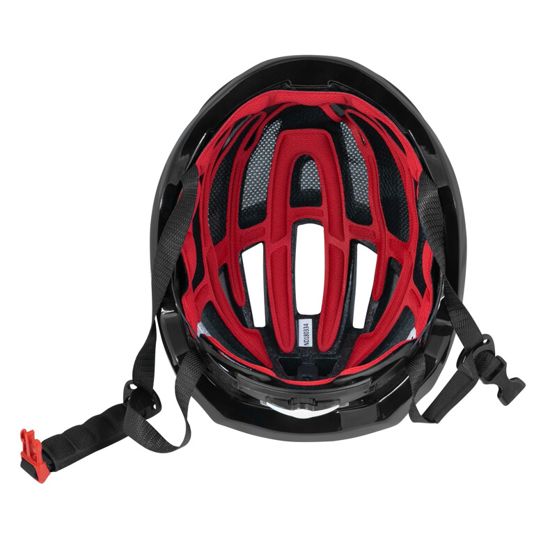 Casco bici da strada road Force lynx nero opaco
