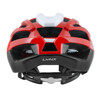Casco bici da strada road Force lynx nero rosso bianco