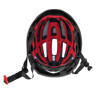 Casco bici da strada road Force lynx nero rosso bianco