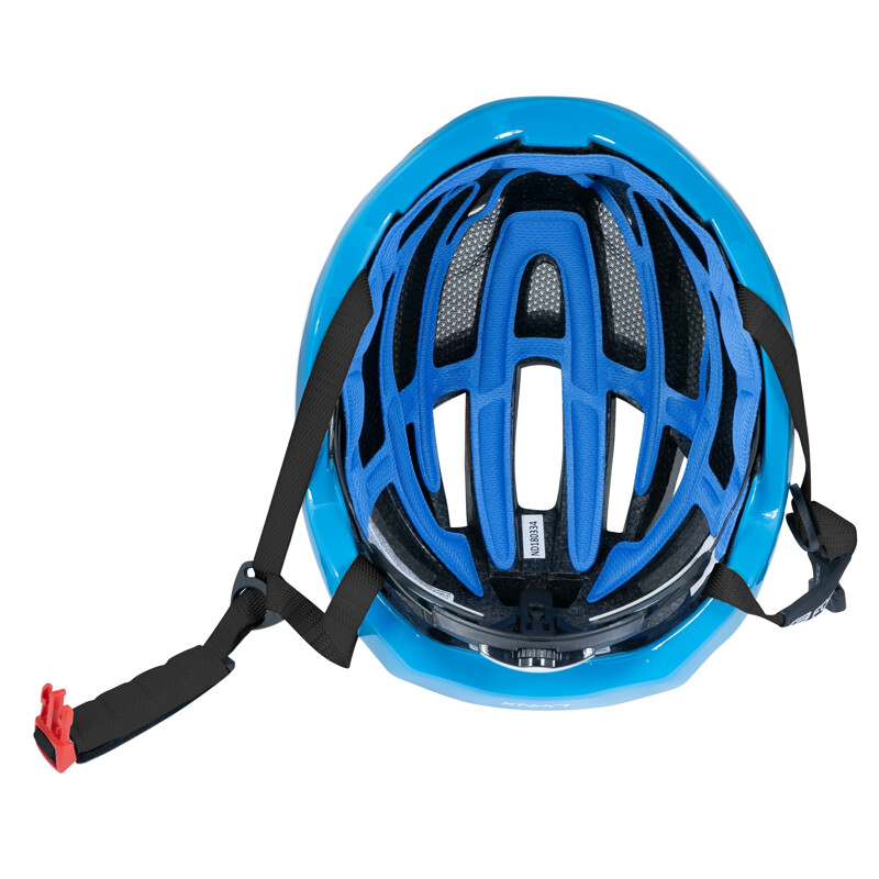 Casco bici da strada road Force nero blu opaco