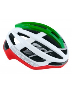 Casco bici da strada road Force lynx ITALIA tricolore 2