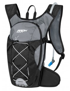 Zaino idrico con sacca idrica MTB FORCE Aron ACE plus 10 litri + 2 fluo