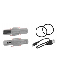 Luce posteriore di sicurezza FORCE COD usb ricaricabile 2