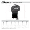 Maglia ciclismo FORCE T10 bianco-nero