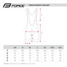 Pantaloncini ciclismo fondello in gel FORCE B40 nero