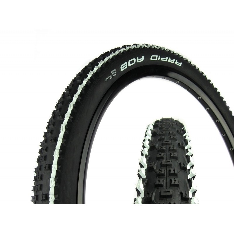 Copertone Schwalbe RAPID ROB Active K-Guard 29x2,25 SBC nero bianco