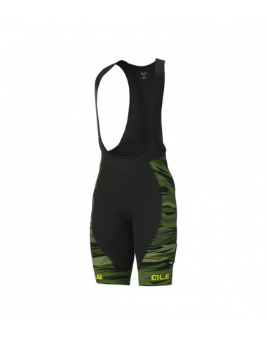 Pantaloncini ciclismo ALE' GRAPHICS PRR ROCK verde giallo fluo 2020