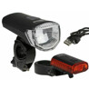 M-WAVE Kit luce anteriore + posteriore di sicurezza led M-WAVE ATLAS K11 UB