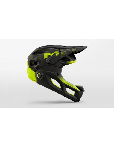 Casco integrale con mentoniera removibile MET Parachute MCR Mips 2022