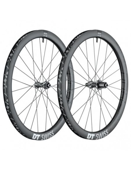 Ruote in carbonio DT SWISS GRC1400 DB 42 mm gravel freno a disco  copertoncino