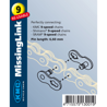 KMC Missing link falsa maglia KMC 2 set 9 velocita' gold