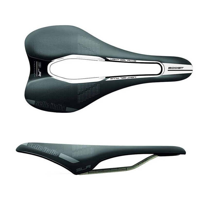 SELLE ITALIA Sella bici Selle Italia SLR BOOST ENDURANCE Superflow TITANIO
