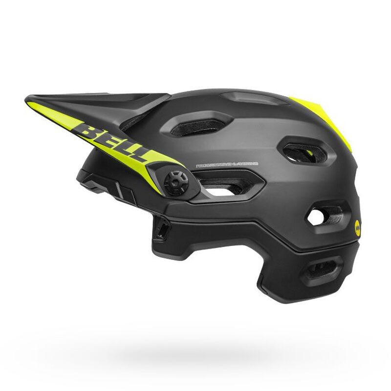 Casco MTB BELL SUPER DH Spherical Mips mentoniera removibile 2022