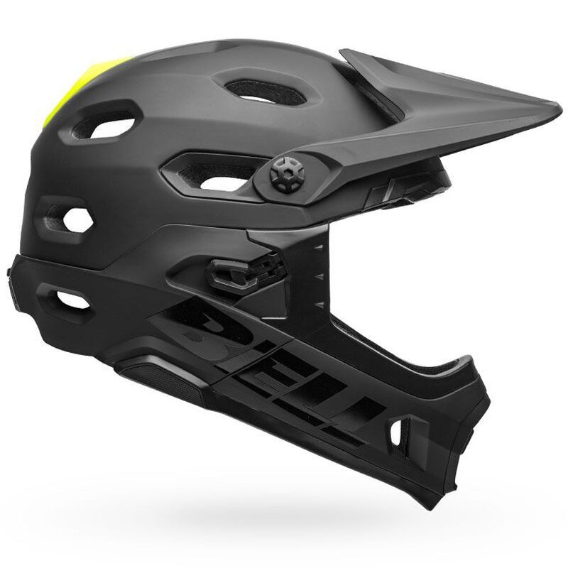 Casco MTB BELL SUPER DH Spherical Mips mentoniera removibile 2022