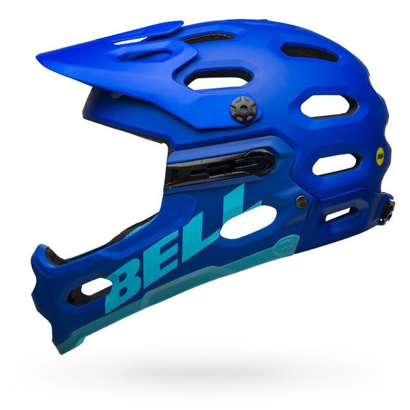 Casco MTB BELL SUPER 3R MIPS mentoniera removibile 2022