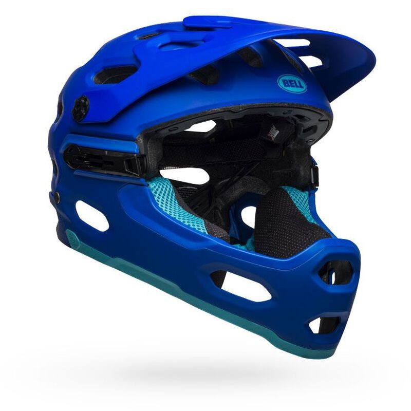 Casco MTB BELL SUPER 3R MIPS mentoniera removibile 2022
