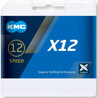 KMC Catena KMC X12 126 maglie silver black 12v