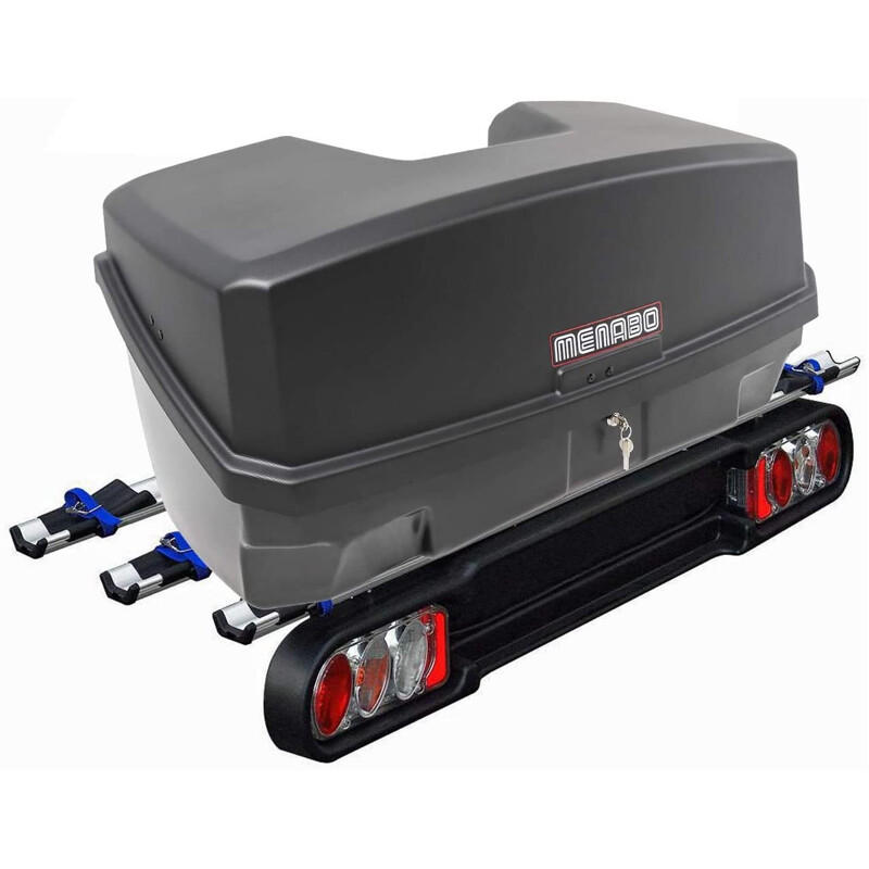 MENABO' Baule box per gancio traino universale MENABO' NEKKAR DARK