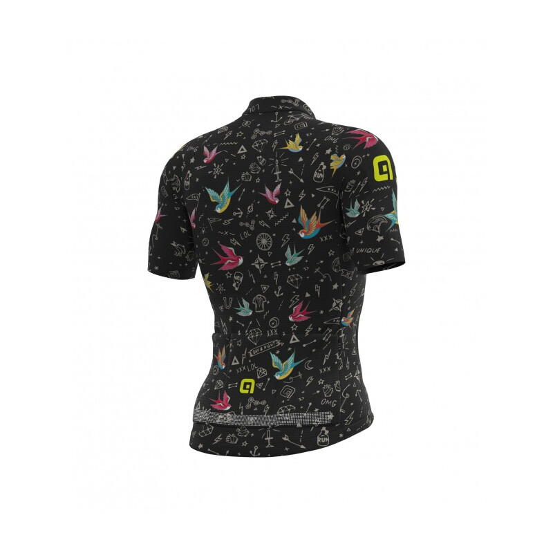 ALE' Maglia ciclismo ALE' GRAPHICS PRR VERSILIA nero