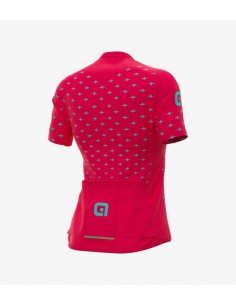 Maglia ciclismo donna ALE' PRR STAR fragola 2