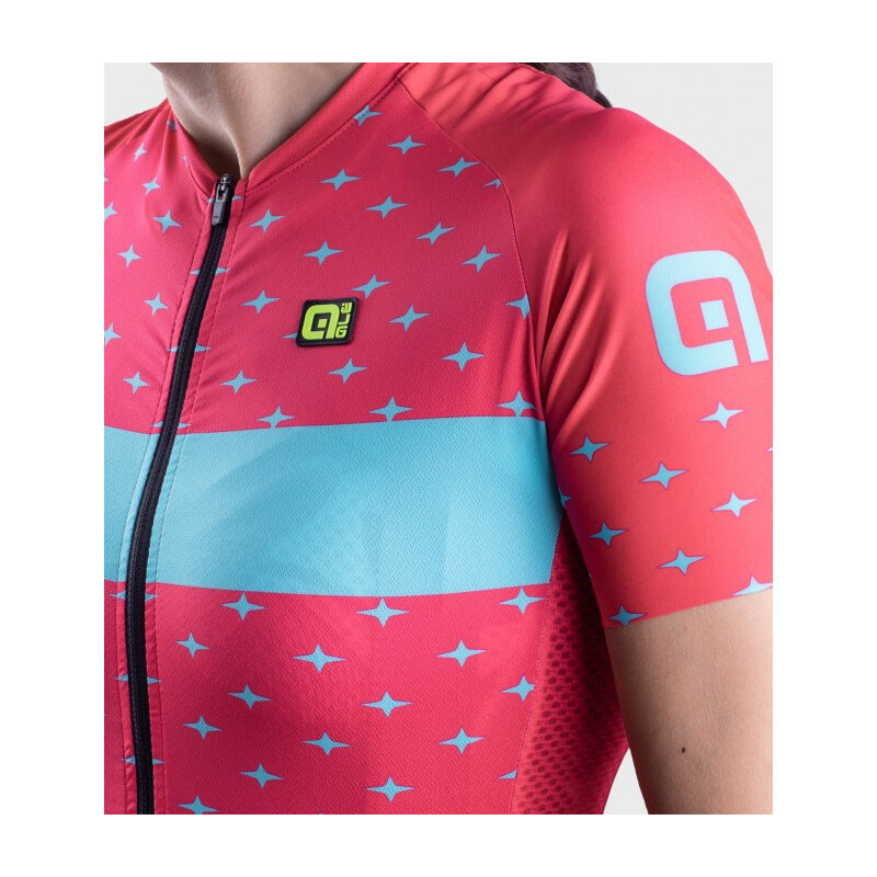 ALE' Maglia ciclismo donna ALE' PRR STAR fragola