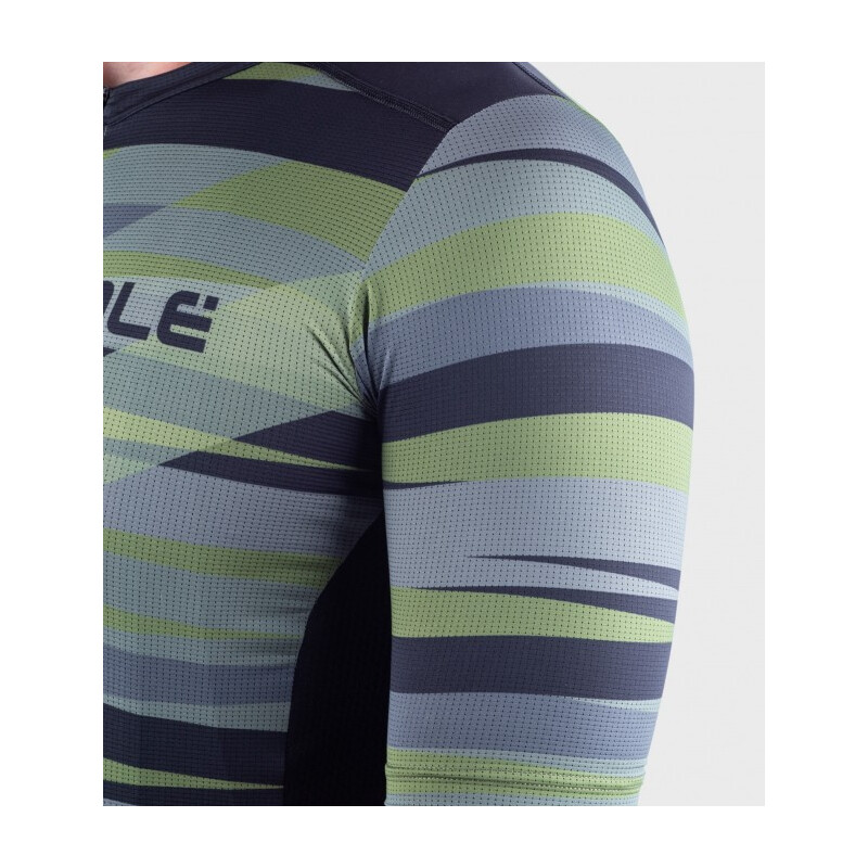 ALE' Maglia ciclismo ALE' SOLID off-road  gravel PATHWAY verde