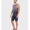 ALE' Body triathlon ALE' Kaula Olympic Tri senza maniche bianco